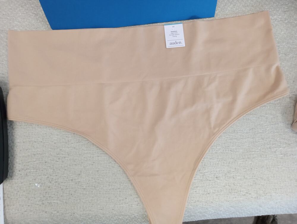 *NEW* Auden Seamless Shapewear High Rise Thong Sz Size 4XL 4X